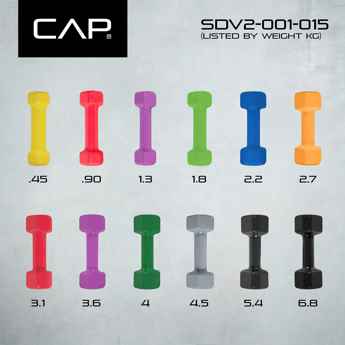 Vinyl Coated Dumbbell K461224