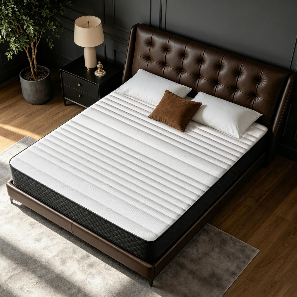 Full Size 12 Inch Hybrid Mattress O163