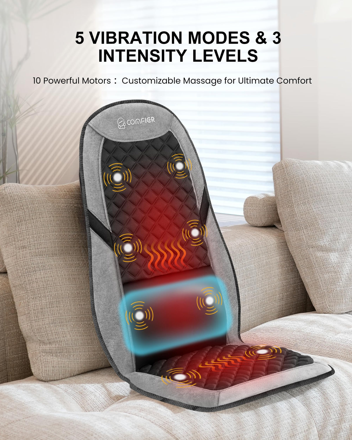 Back Massager with Heat O2714