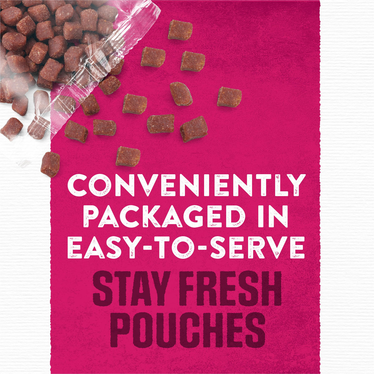 Moist & Meaty Soft Dog Food Pouches, 36 ct W7240