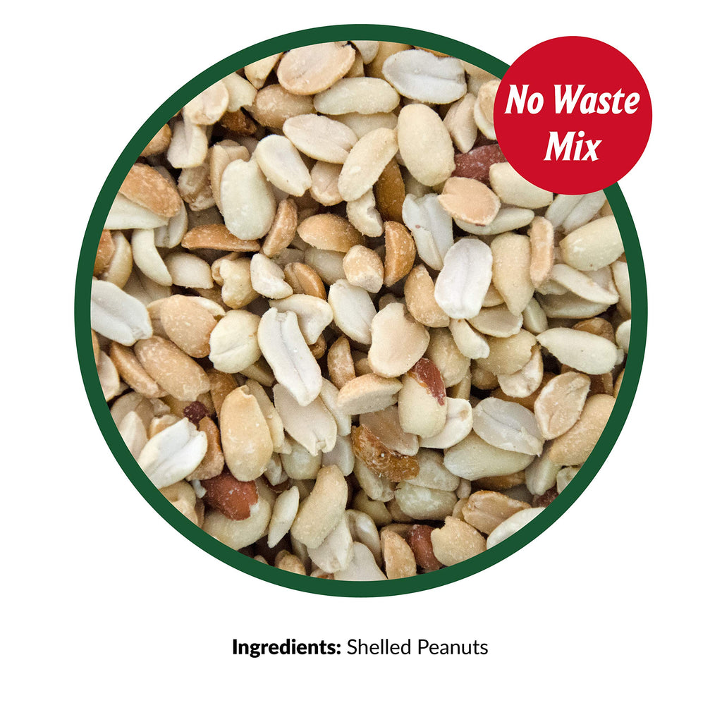 Woodpecker Wild Bird Seed 20 lb & Peanut Pieces 15 lb Nut & Fruit Mix O189