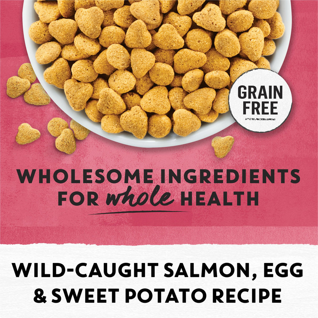 Grain Free Dry Cat Food Salmon, Egg and Sweet Potato Recipe 11 lb. Bag L502495