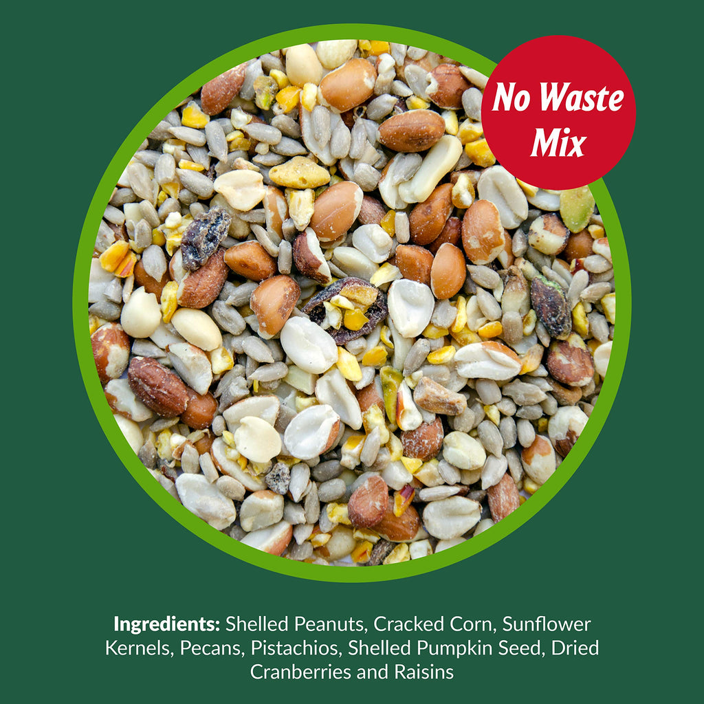 Woodpecker Wild Bird Seed 20 lb & Peanut Pieces 15 lb Nut & Fruit Mix O189